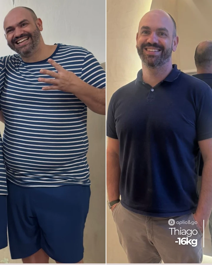 Comparação de fotos — Thiago